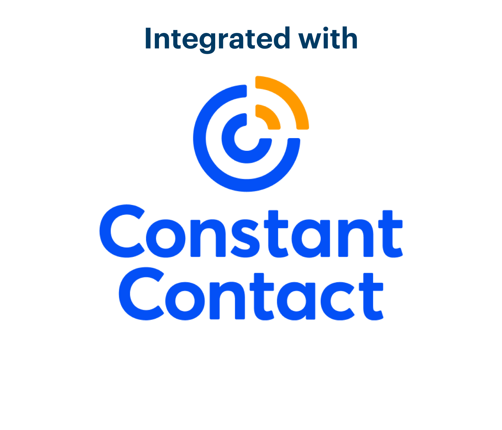 Integrated with Constant Contact
